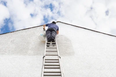 Peinture extérieure à Courchamp — façades et ravalement